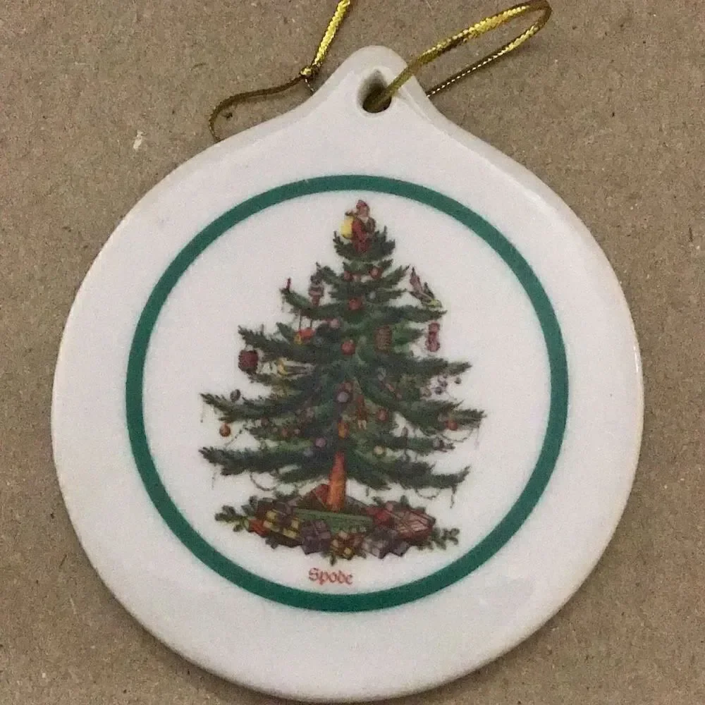 Set of six porcelain desk ornaments mostly Alaskan